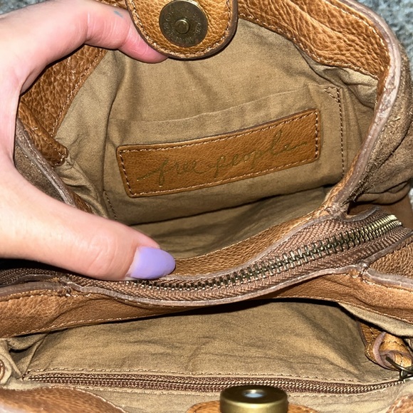 Free People suede crossbody - Picture 4 of 5